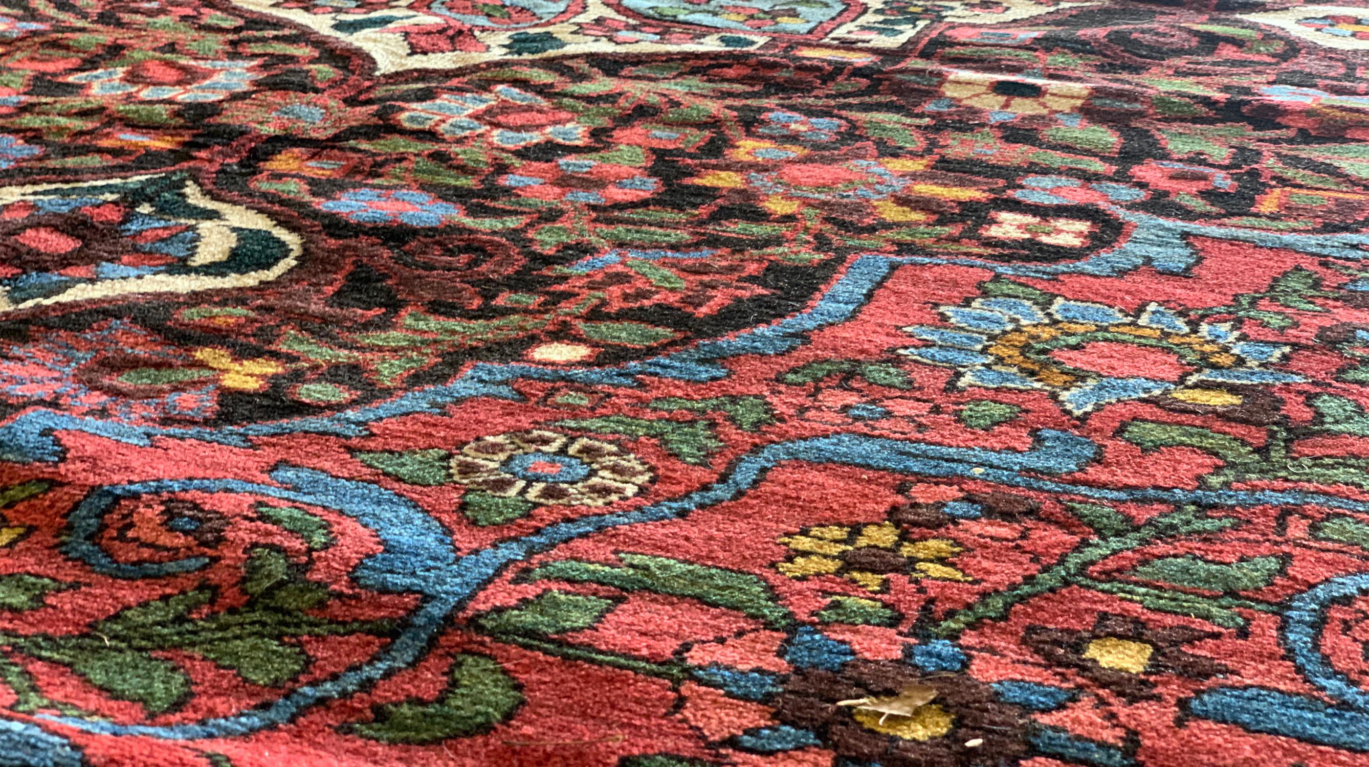 Antique Rugs Oriental Caucasian Livingroom Carpet, Handmade Area Rug For Sale 7