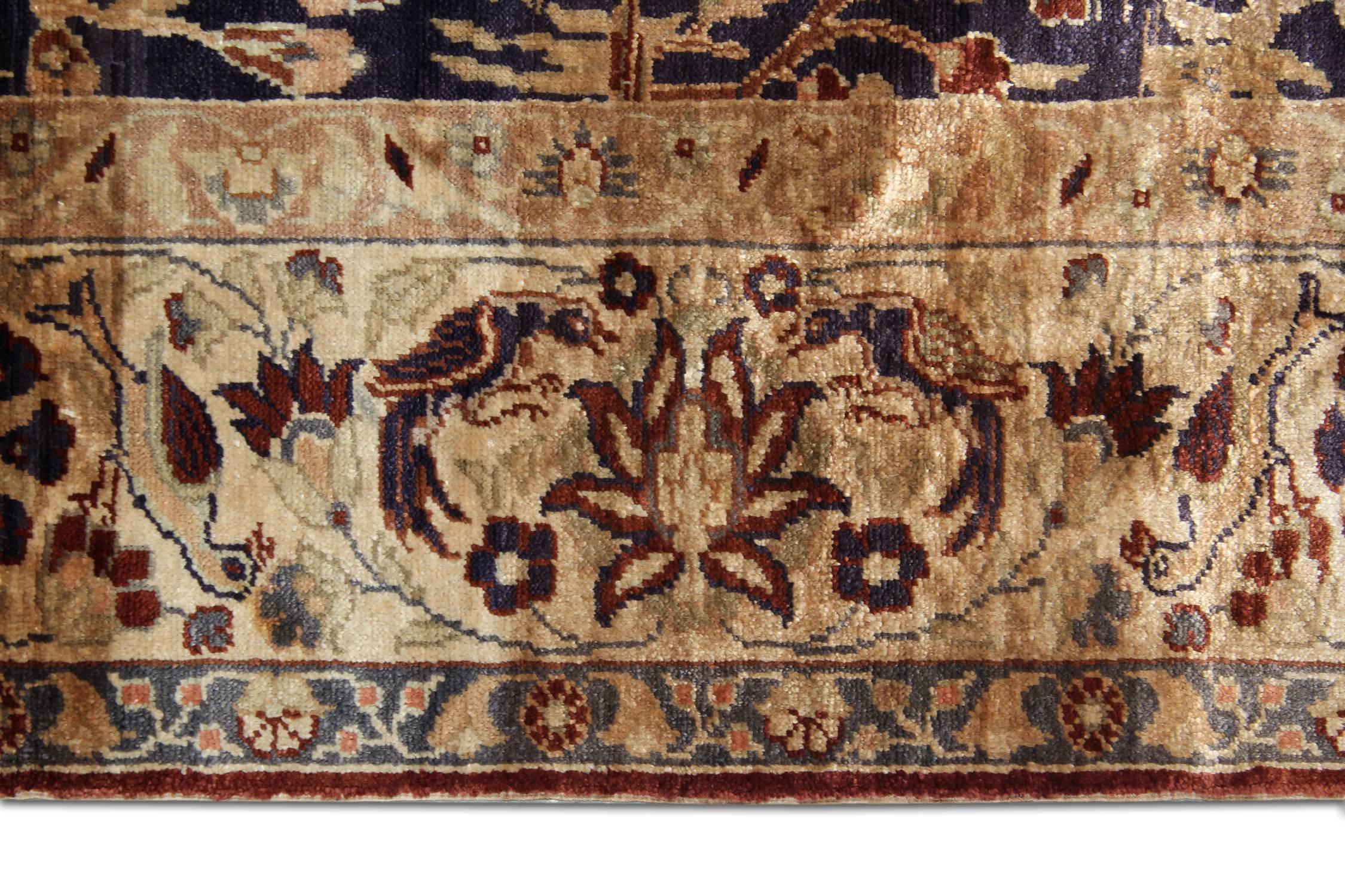 Other Antique Rugs, Pure Silk Rugs Turkish Rugs Handmade Carpet Oriental Rug For Sale