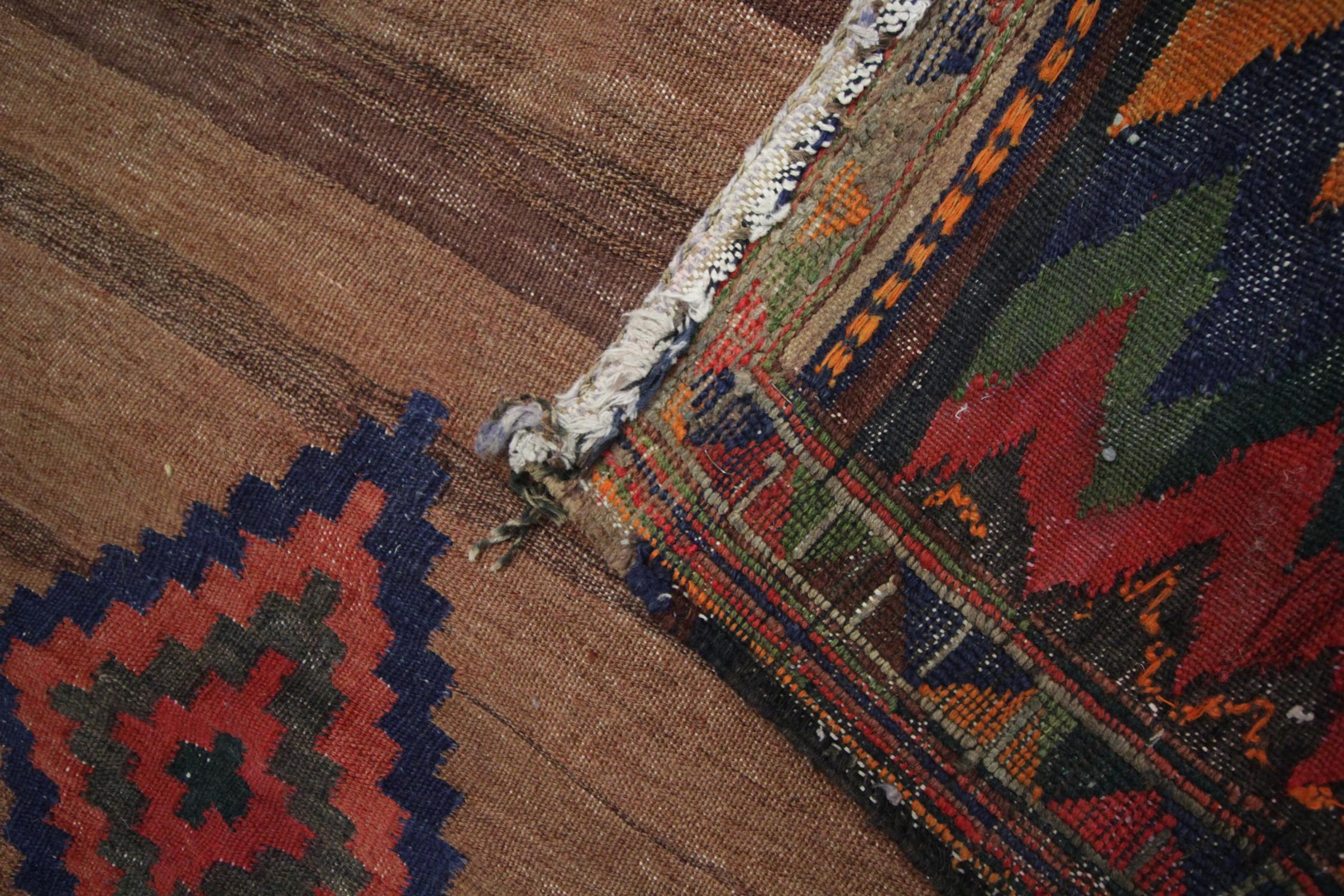 Afghan Antique Rugs, Brown 
