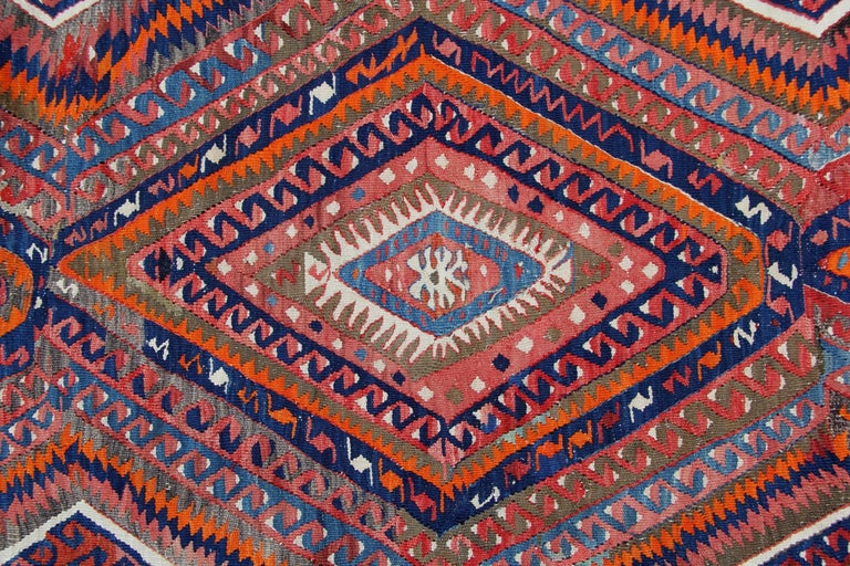 Antique Rugs Turkish Handmade Carpet, Kilim Rugs, Oriental Rugs For ...