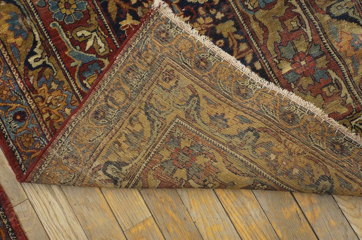 Late 19th Century 19th Century Pair of S.E. Persian Kirman Laver Runner Carpets ( 2'6