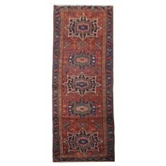Antique Runner Rug, Handmade Karaje Carpet Stair Runner Area Rug