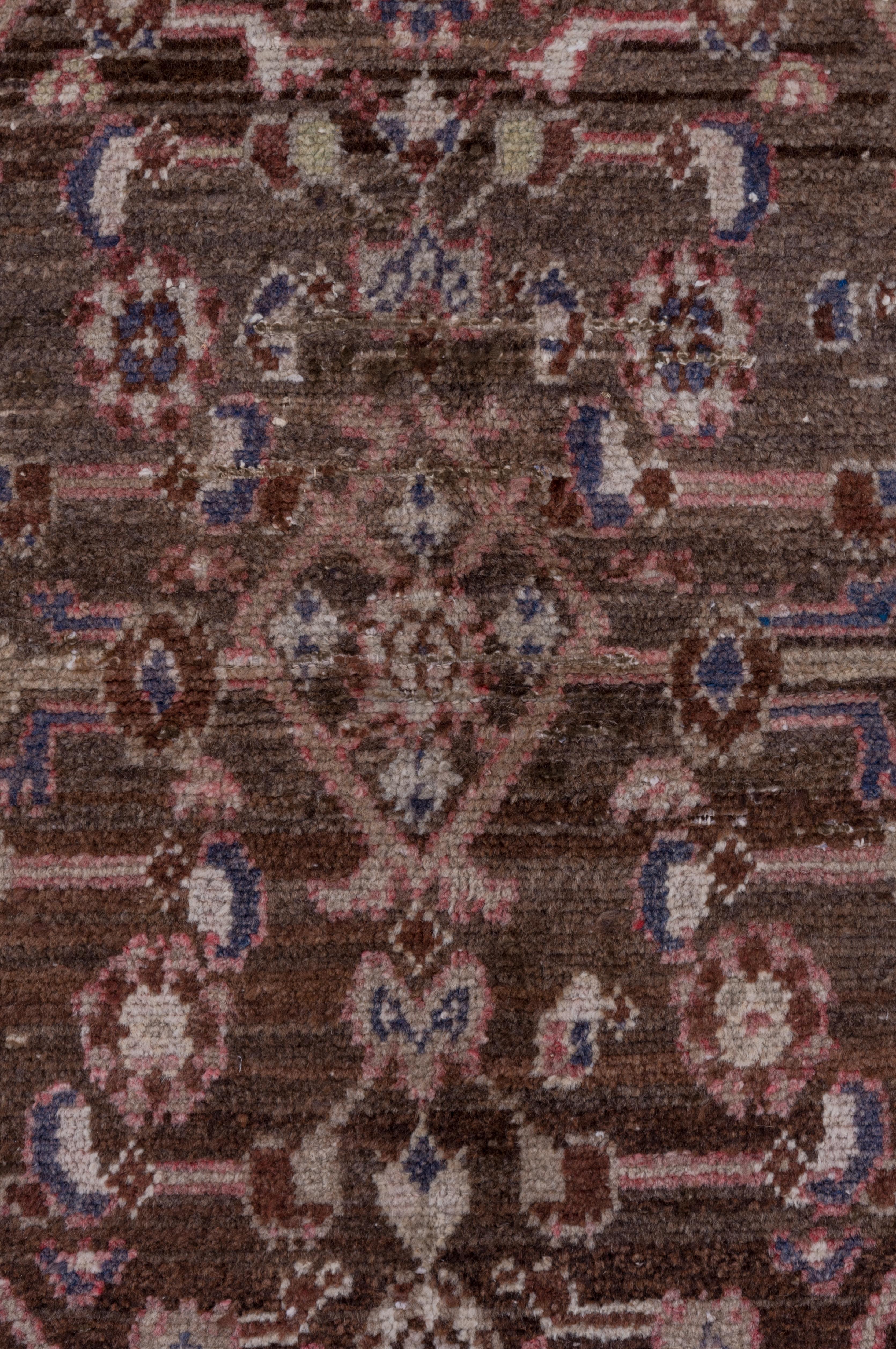 Wool Antique Rural Malayer Runner For Sale