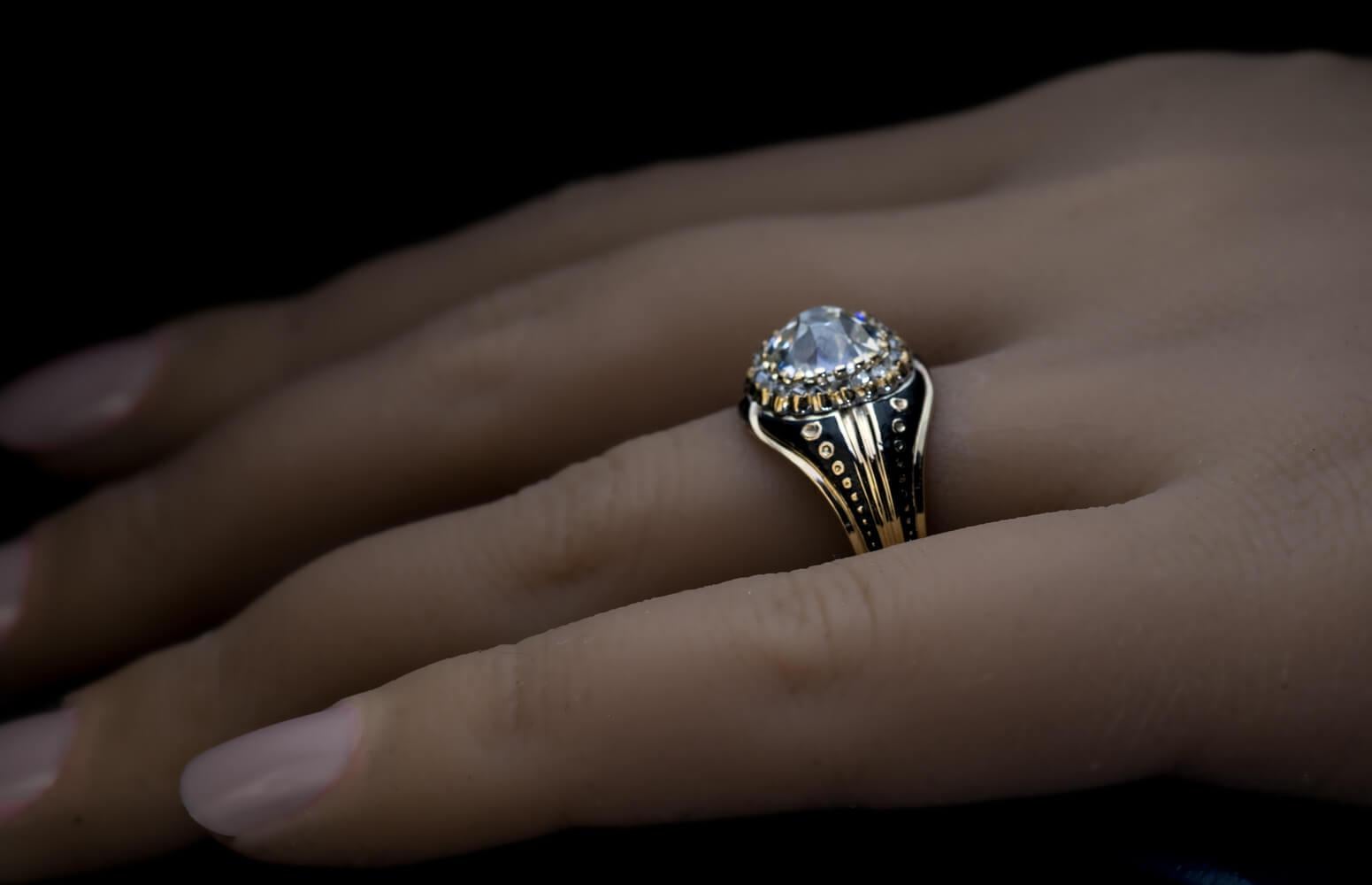 antique russian wedding ring