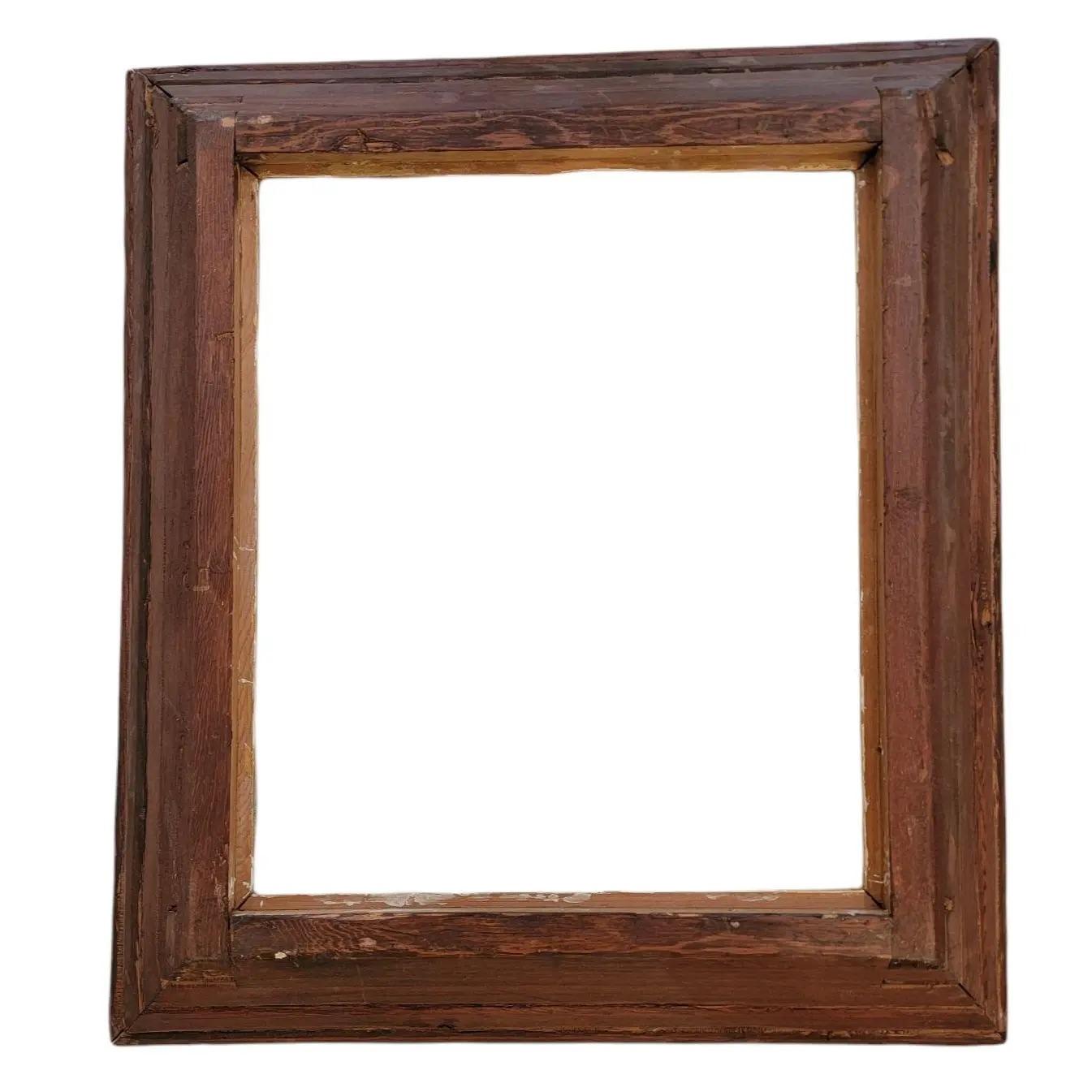 Antique Russian 24k Plt Wooden Frame For Sale 1