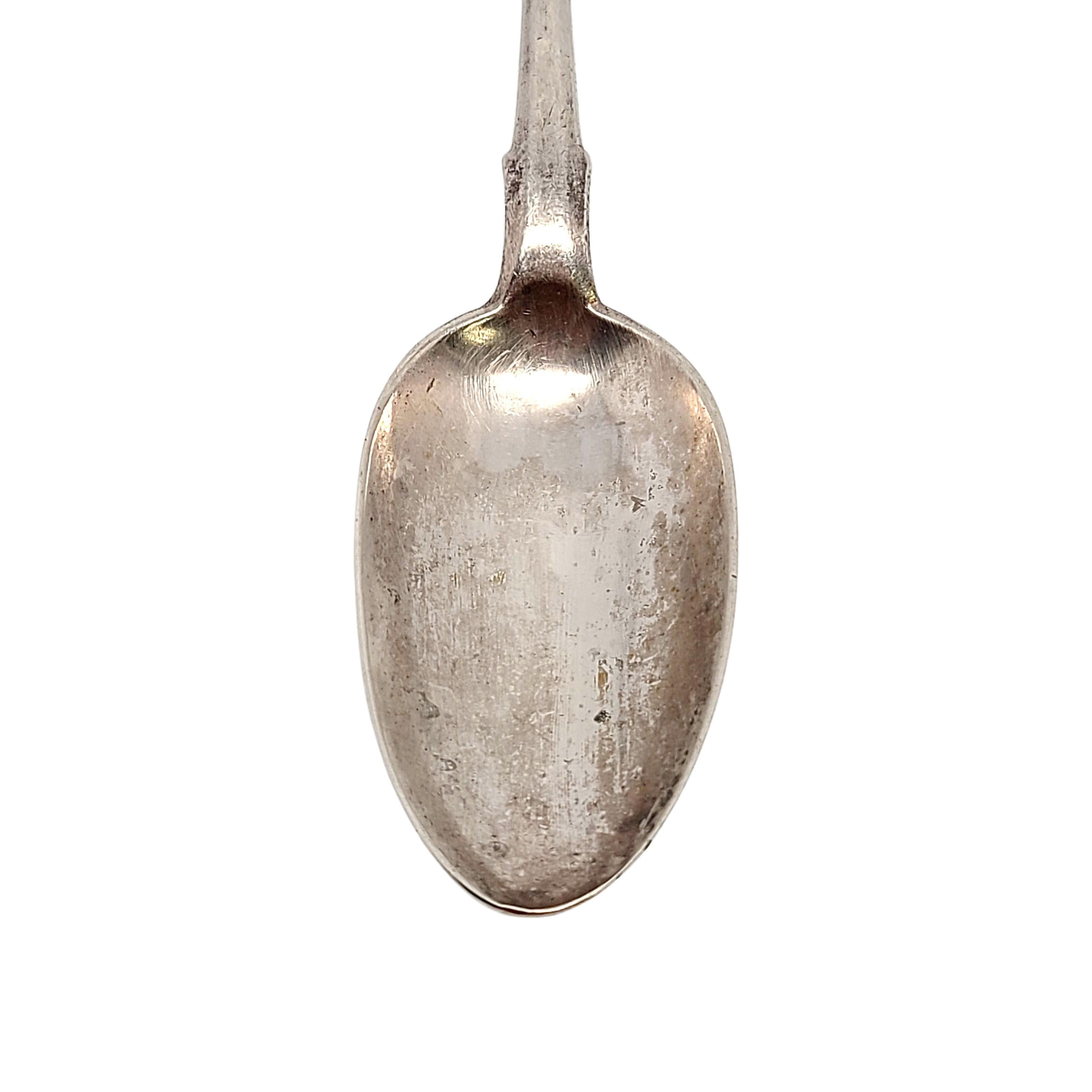 Antique Russian 84 Silver Tablespoon Fiddle Pattern 1