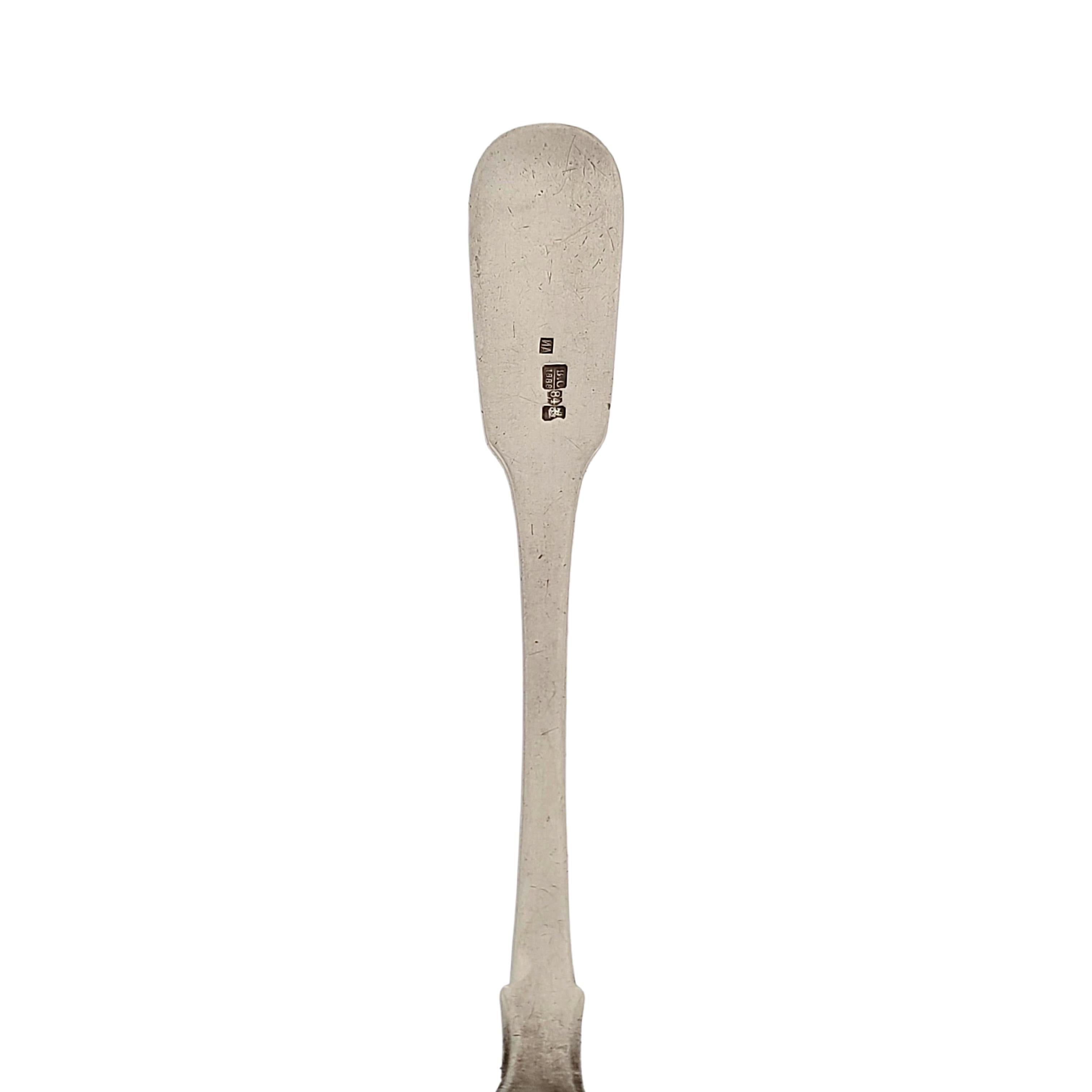 Antique Russian 84 Silver Tablespoon Fiddle Pattern 2