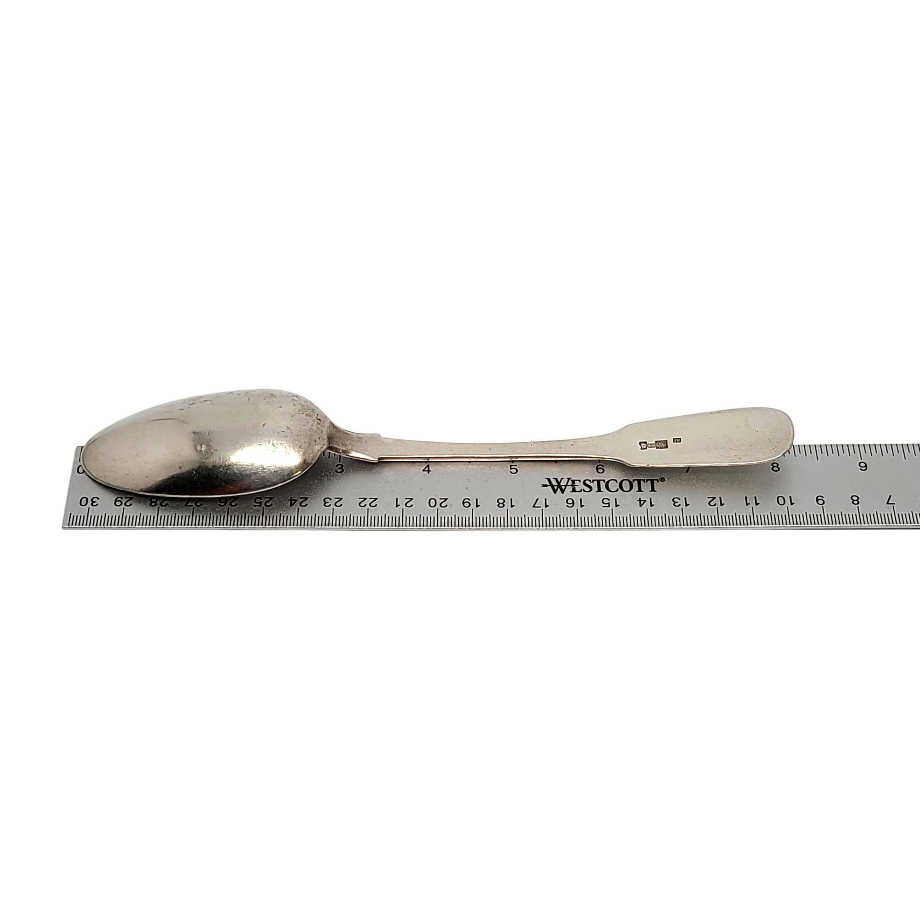 Antique Russian 84 Silver Tablespoon Fiddle Pattern 5