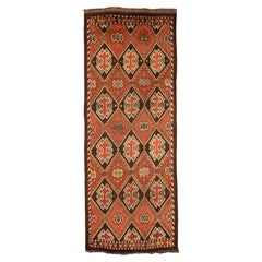 Antiker russischer Teppich im Gabbeh-Design