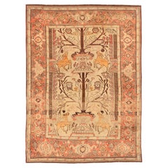 Antique Russian Area Rug Karabagh Design