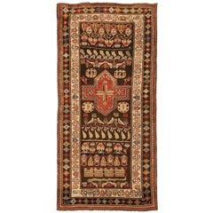 Antique Russian Area Rug Karebagh Design