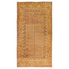 Alfombra rusa antigua Khotan Design