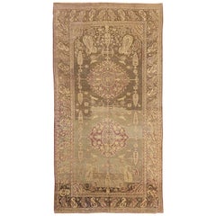 Antique Russian Area Rug Khotan Design