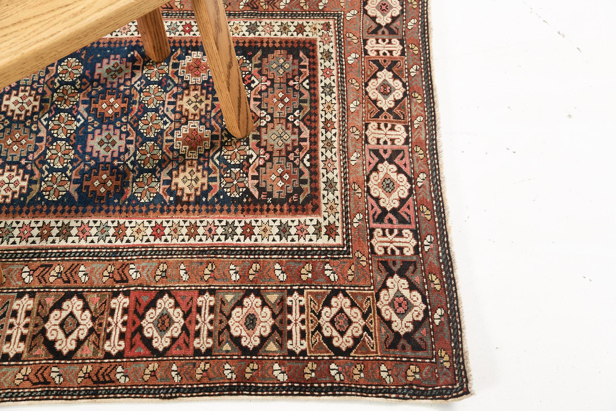 Wool Antique Russian Chichi, circa 1900s For Sale
