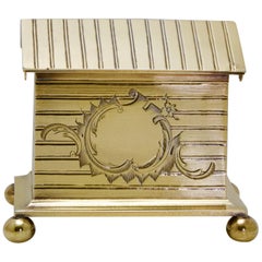 Antique Russian Datcha Silver Gilt Cigarette Boxe St Peterburg, 1900