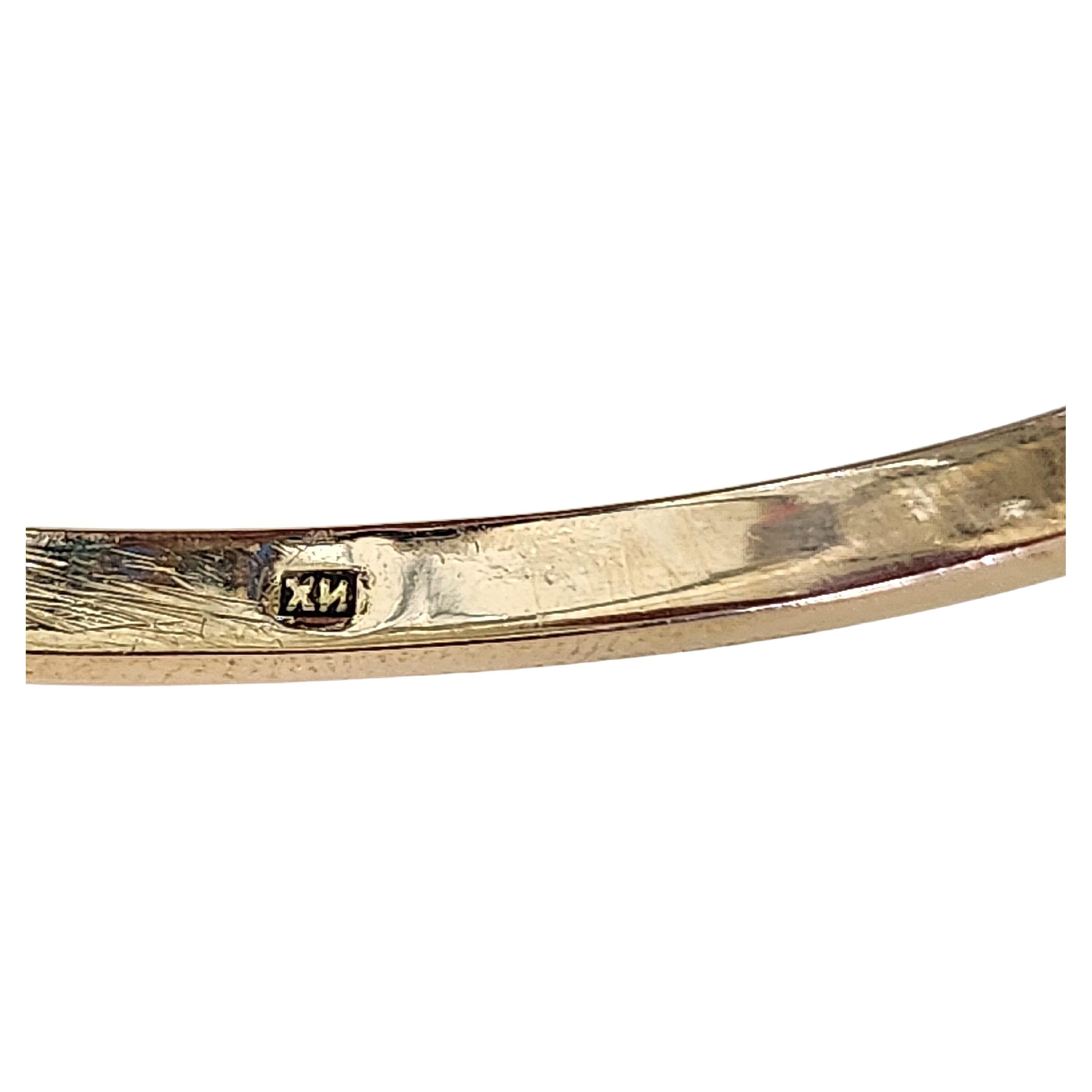 Brazalete de Oro Demantoide Ruso Antiguo en venta 4