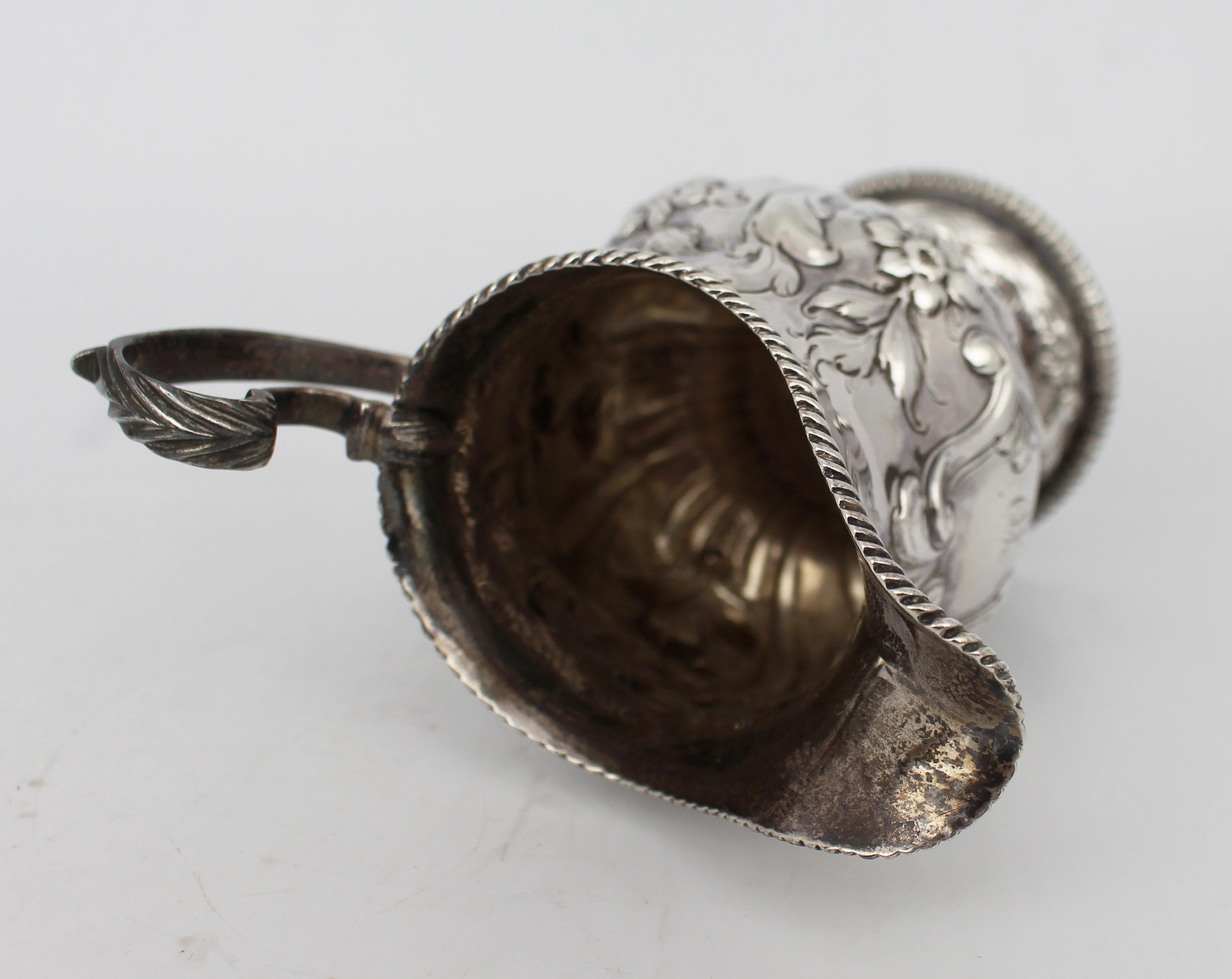 18th Century English Georgian Solid Silver Cream Ewer – London, 1759 For Sale 2