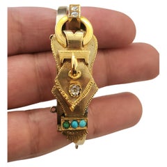 Antique Russian Gold Bangle Bracelet