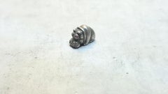 Antique Russian Imperial Silver Baby Hippo with Ruby Eyes by Julius Rappoport