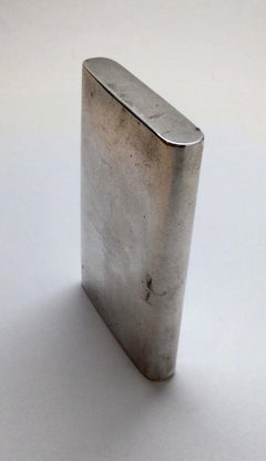 Antique Russian Ivan Lebedkin 84 Silver Cigarette Case Floral Motif