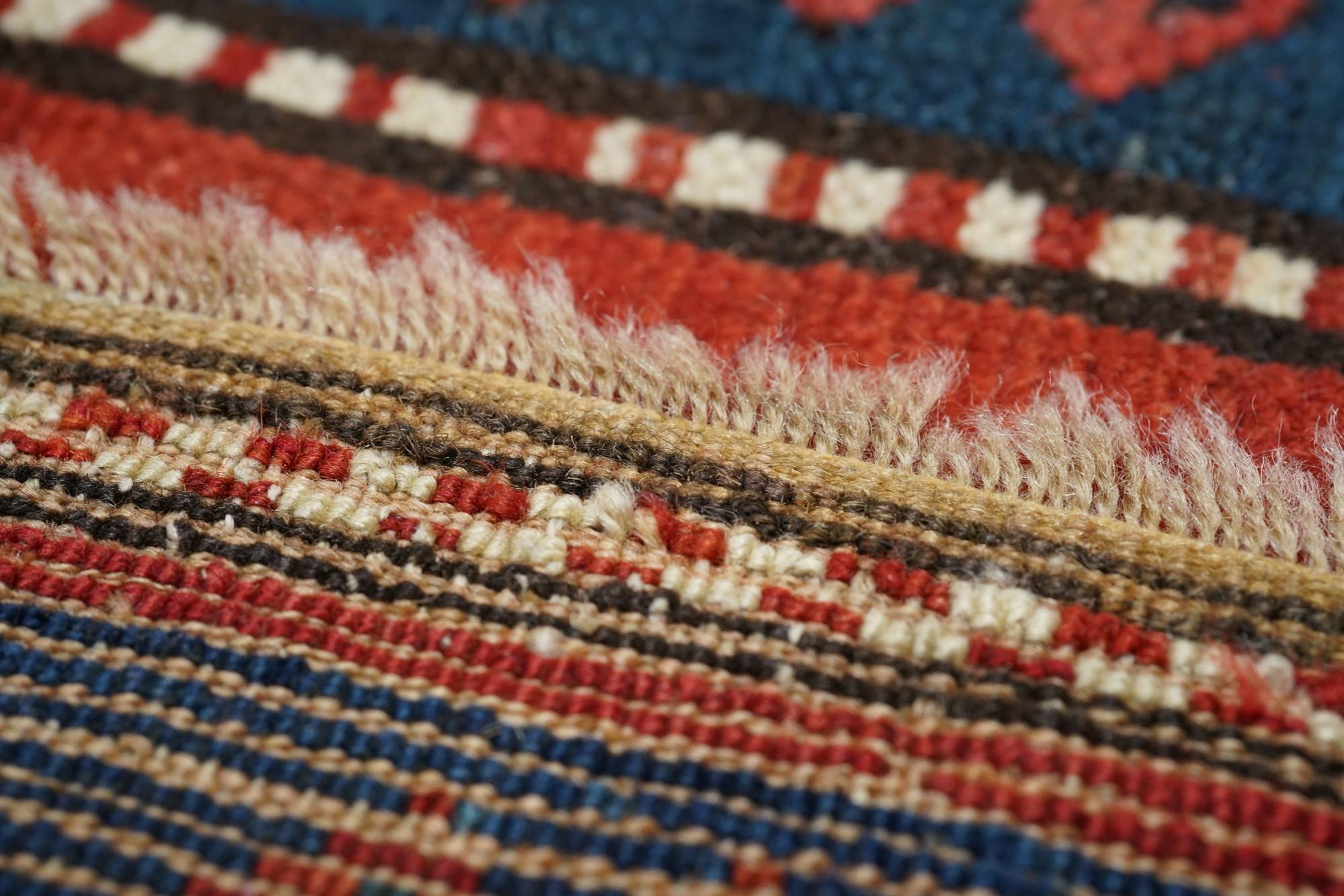 Tappeto Kazak antico 4'2'' x 6'4'' in vendita 5