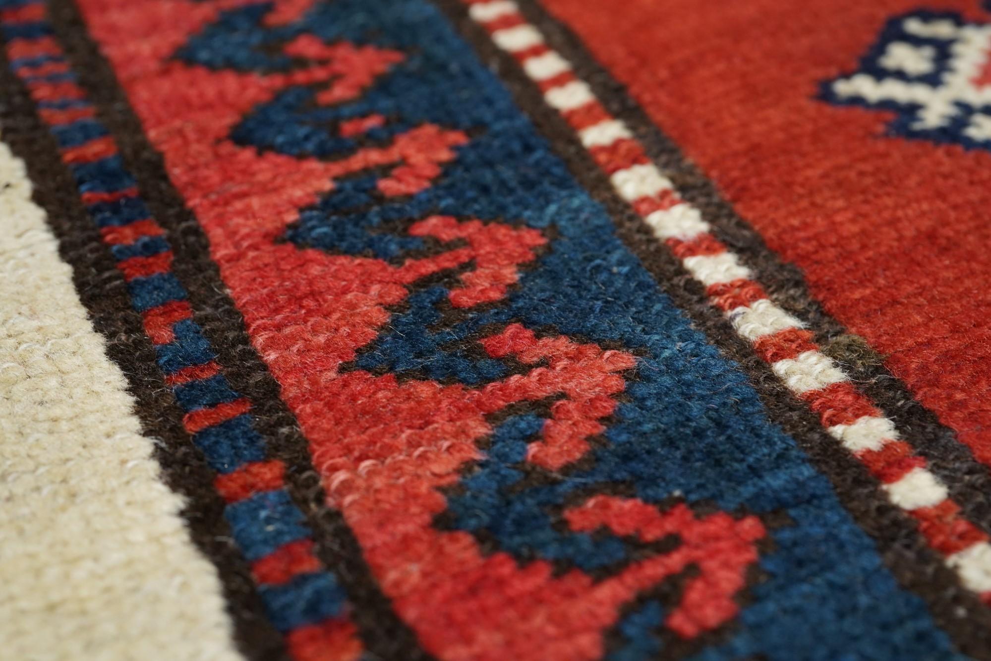 Tappeto Kazak antico 4'2'' x 6'4'' in vendita 1