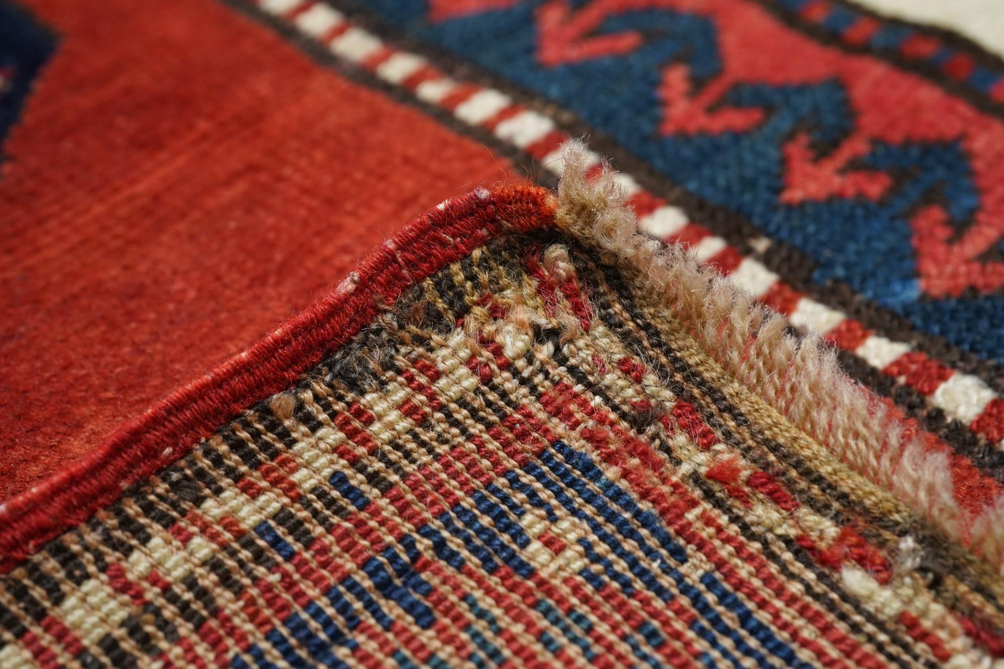 Tappeto Kazak antico 4'2'' x 6'4'' in vendita 3