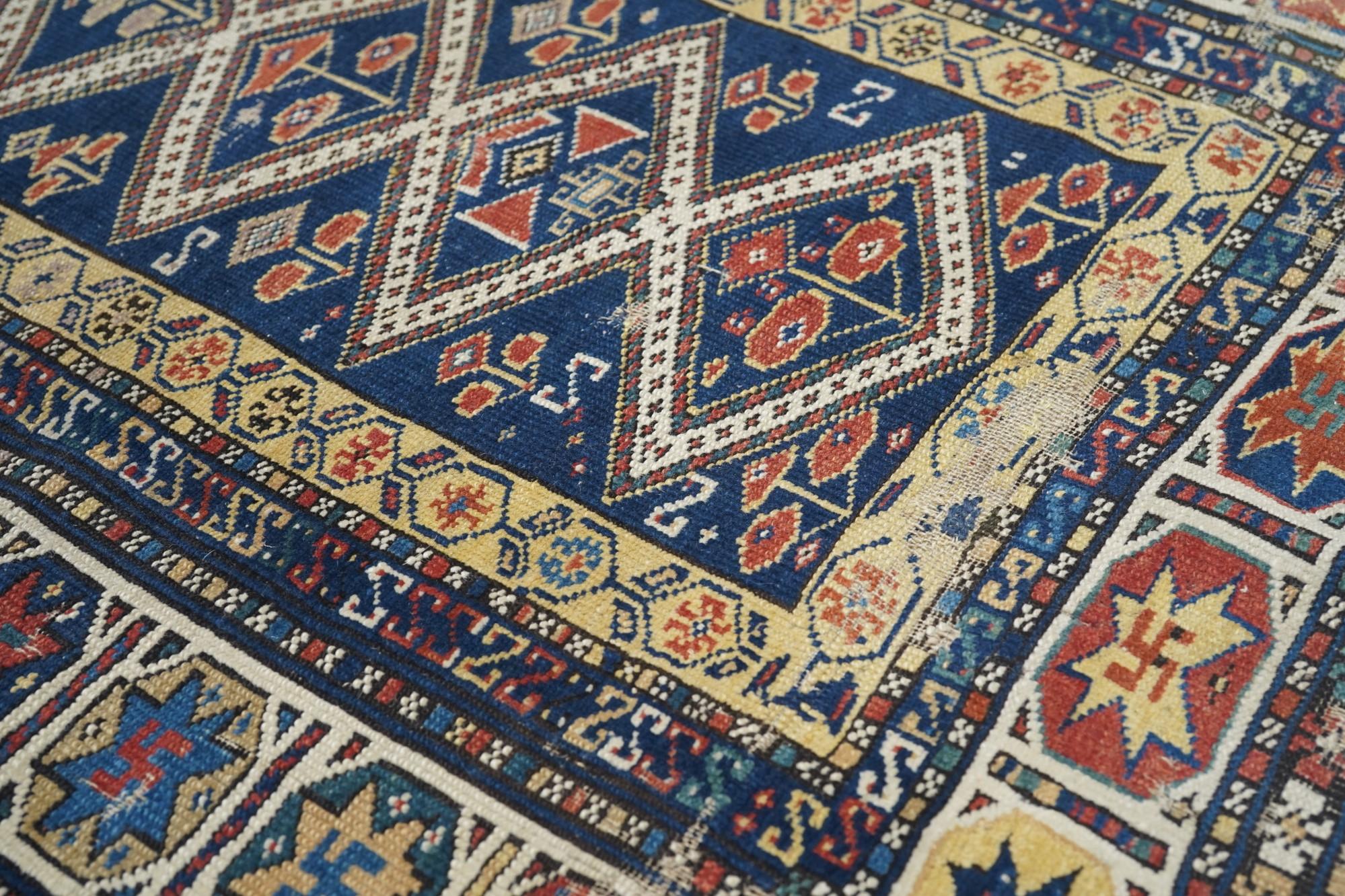 Antique Shirvan Rug  For Sale 1