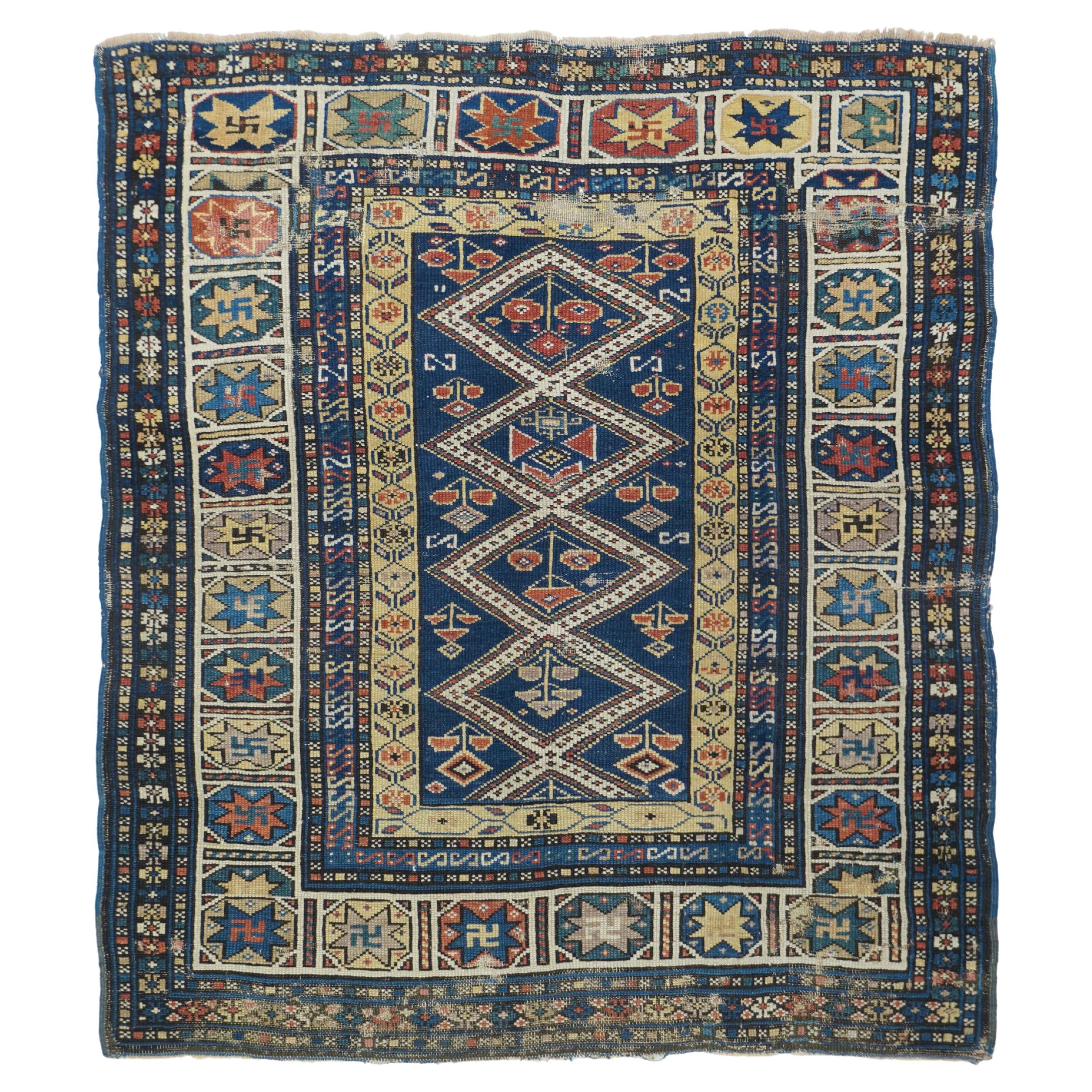 Antique Shirvan Rug  For Sale