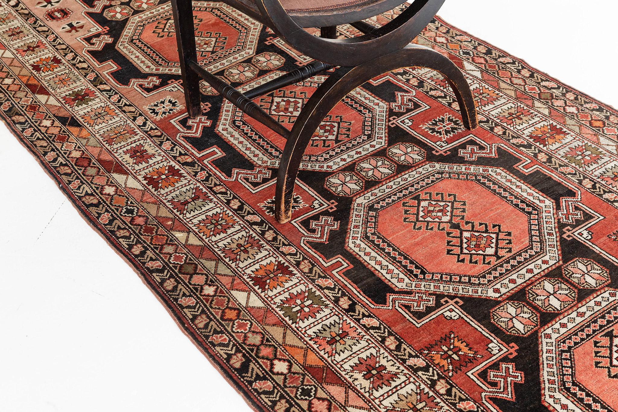 Antique Russian Shirvan Runner For Sale 1