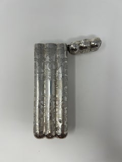 Antique Russian Silver Cigar Case, 1890s