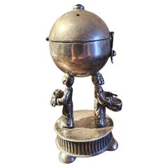 Antique Russian Silver Salt Shaker