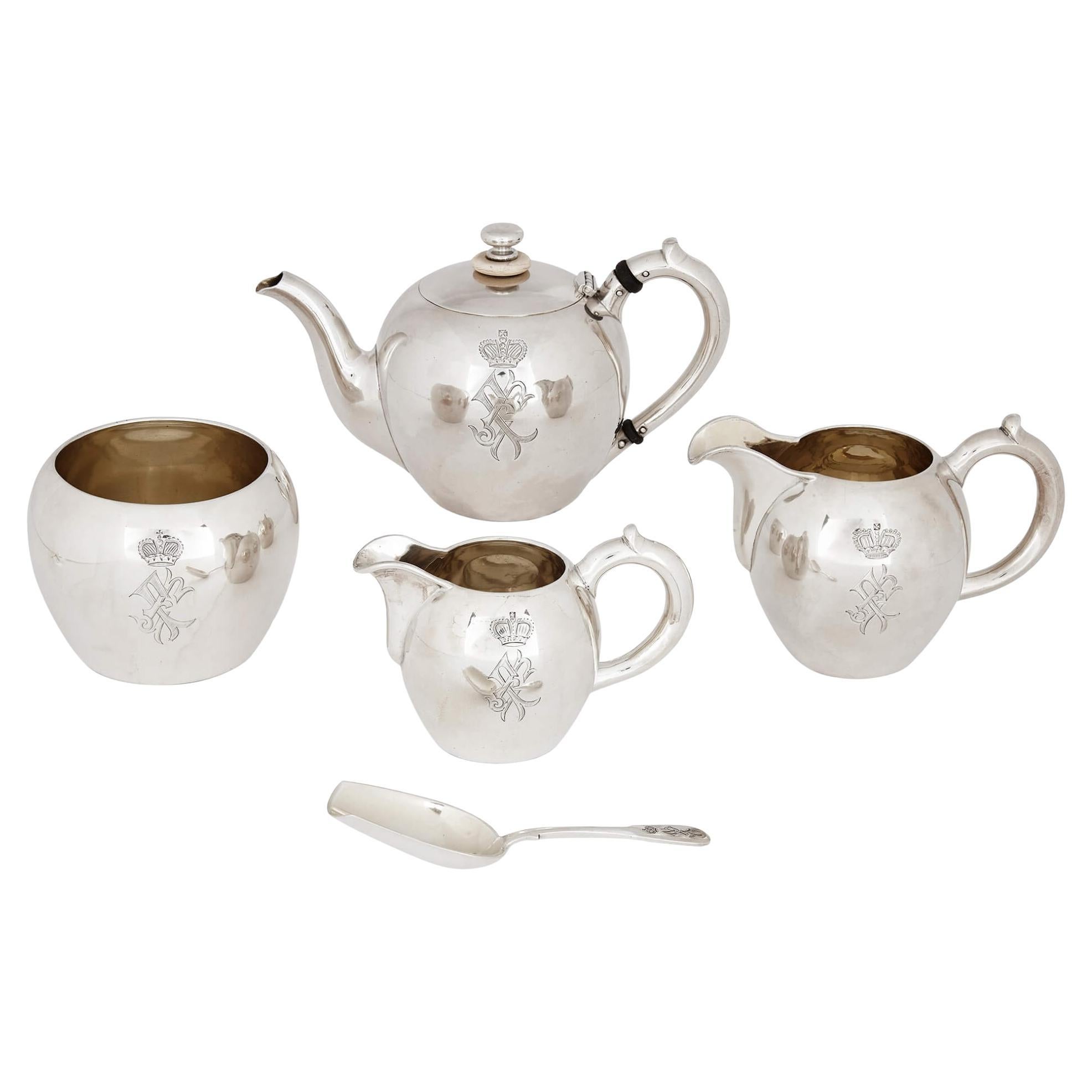 Antique Russian Silver Tea-set