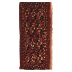 Tapis turkmène ancien 1'4'' x 2'8''