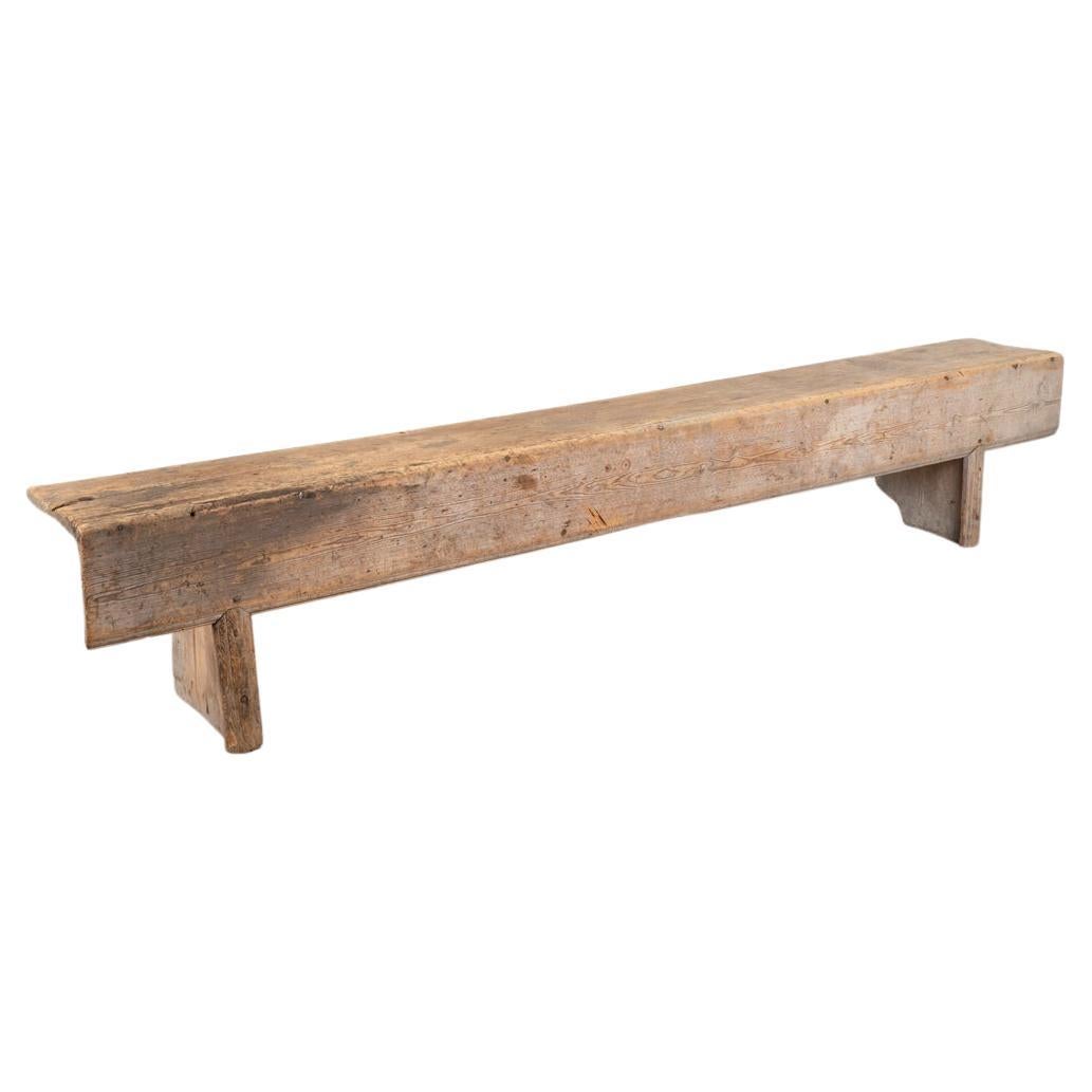 Antique Rustic Bench from Sweden, circa 1840
