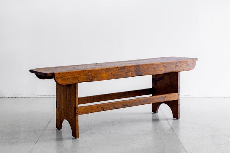 Antique Rustic Bench at 1stDibs