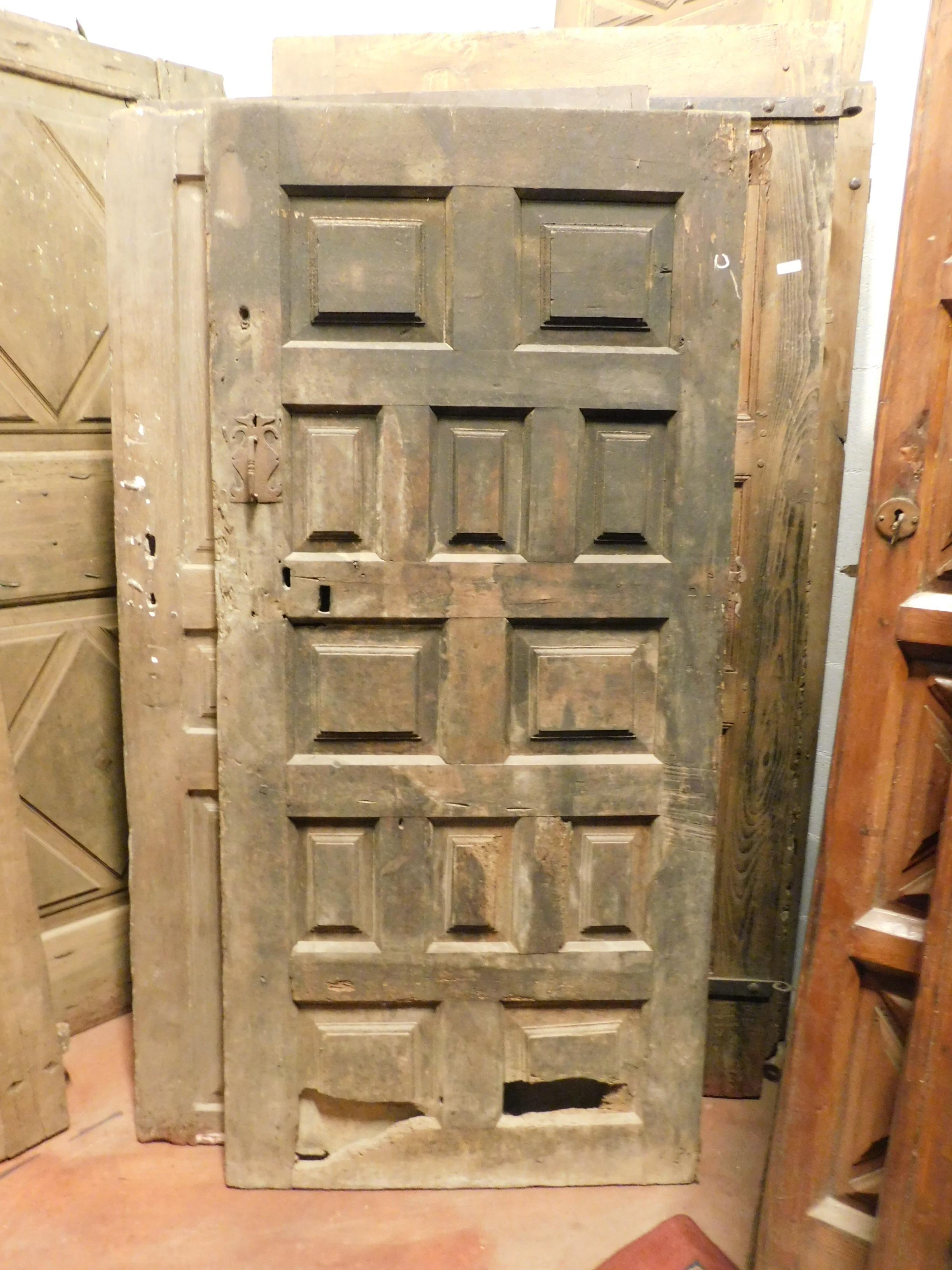 black wood doors