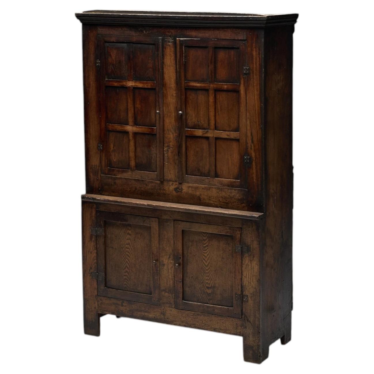 Antique Rustic Cabinet, France, 19th Century