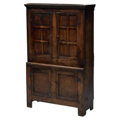 Antique Rustic Cabinet, France, 19th Century