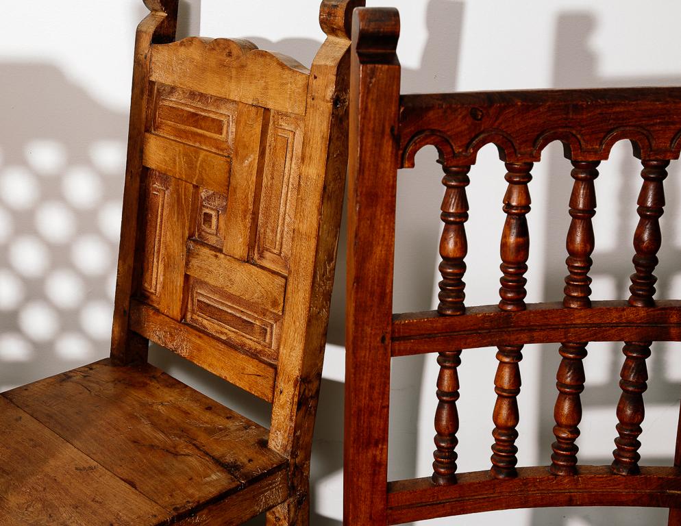 Antique Rustic Chairs In Good Condition In Brooklyn, NY