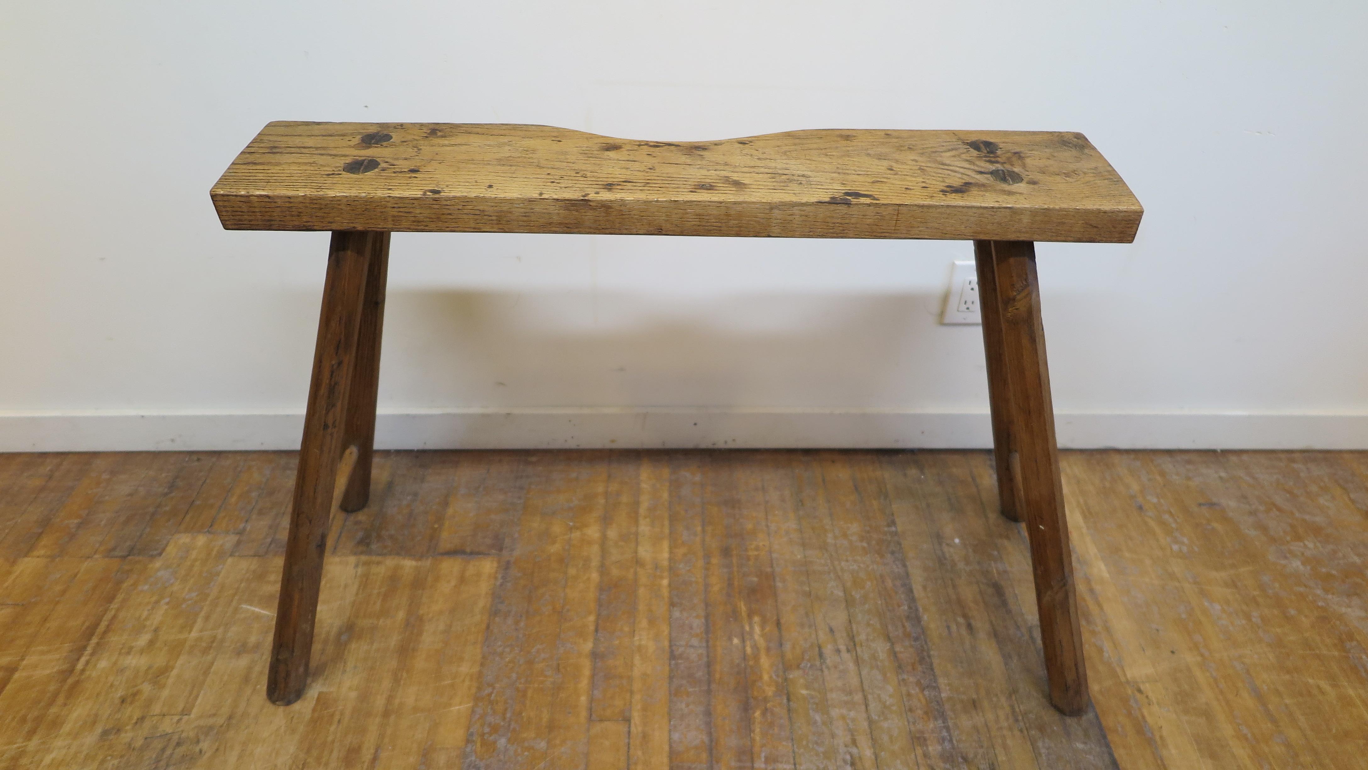 American Antique Rustic Console Table