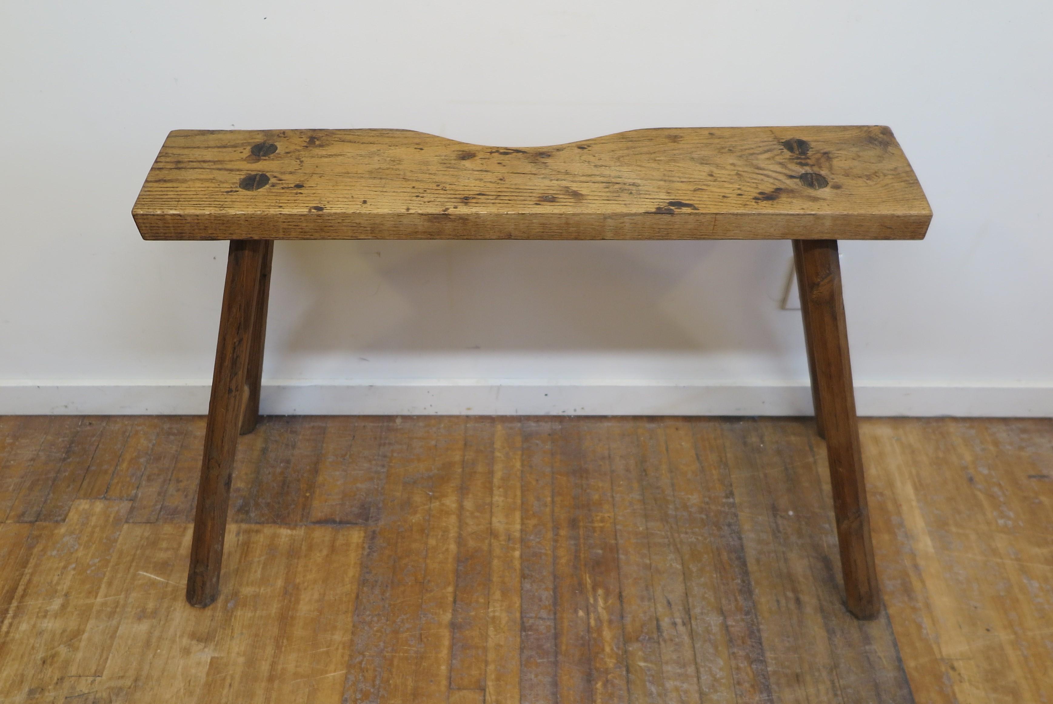 Antique Rustic Console Table In Good Condition In New York, NY