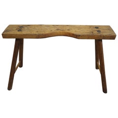 Table console rustique ancienne