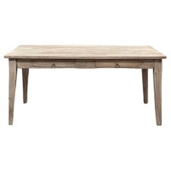 Used Rustic Country French Desk ~ Dining Table in Sycamore