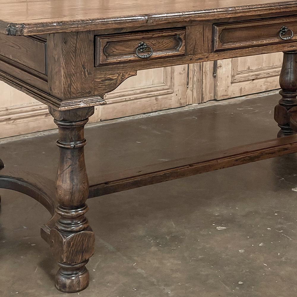 Antique Rustic Country French Desk For Sale 4