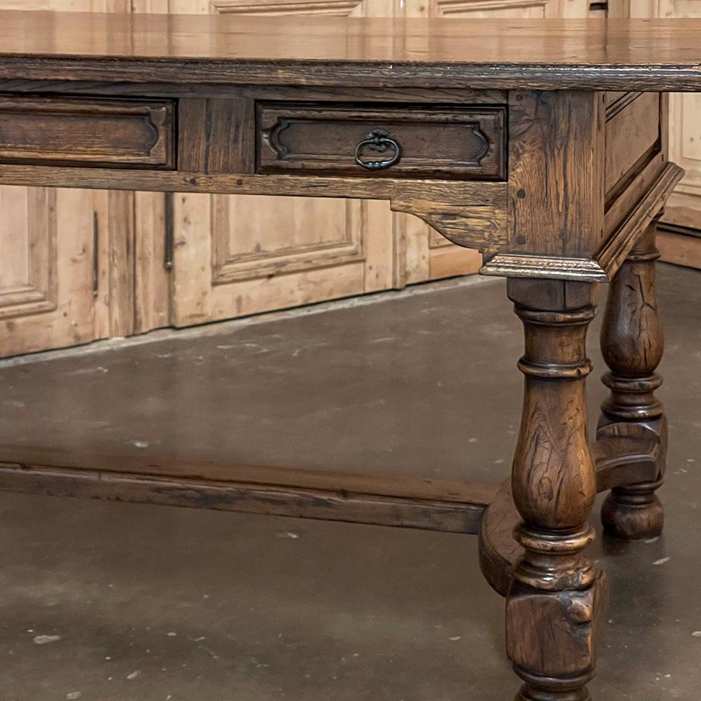 Antique Rustic Country French Desk For Sale 7
