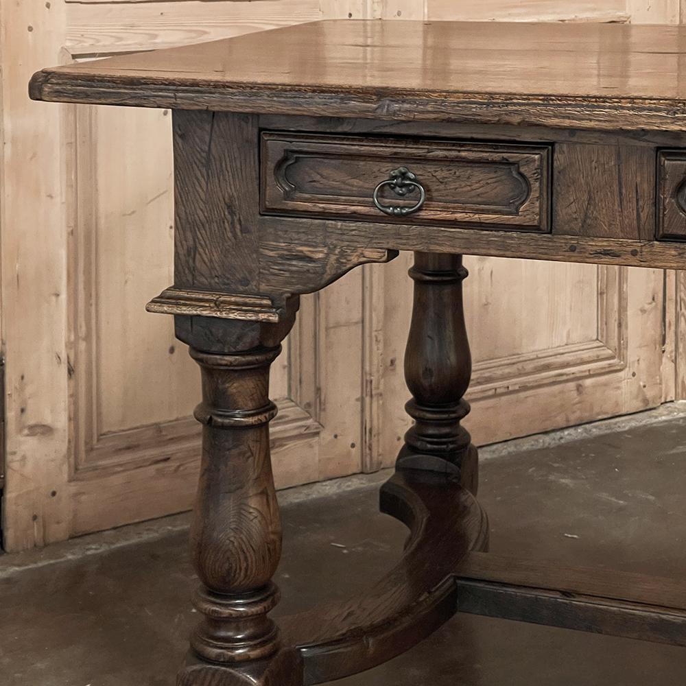 Antique Rustic Country French Desk For Sale 8