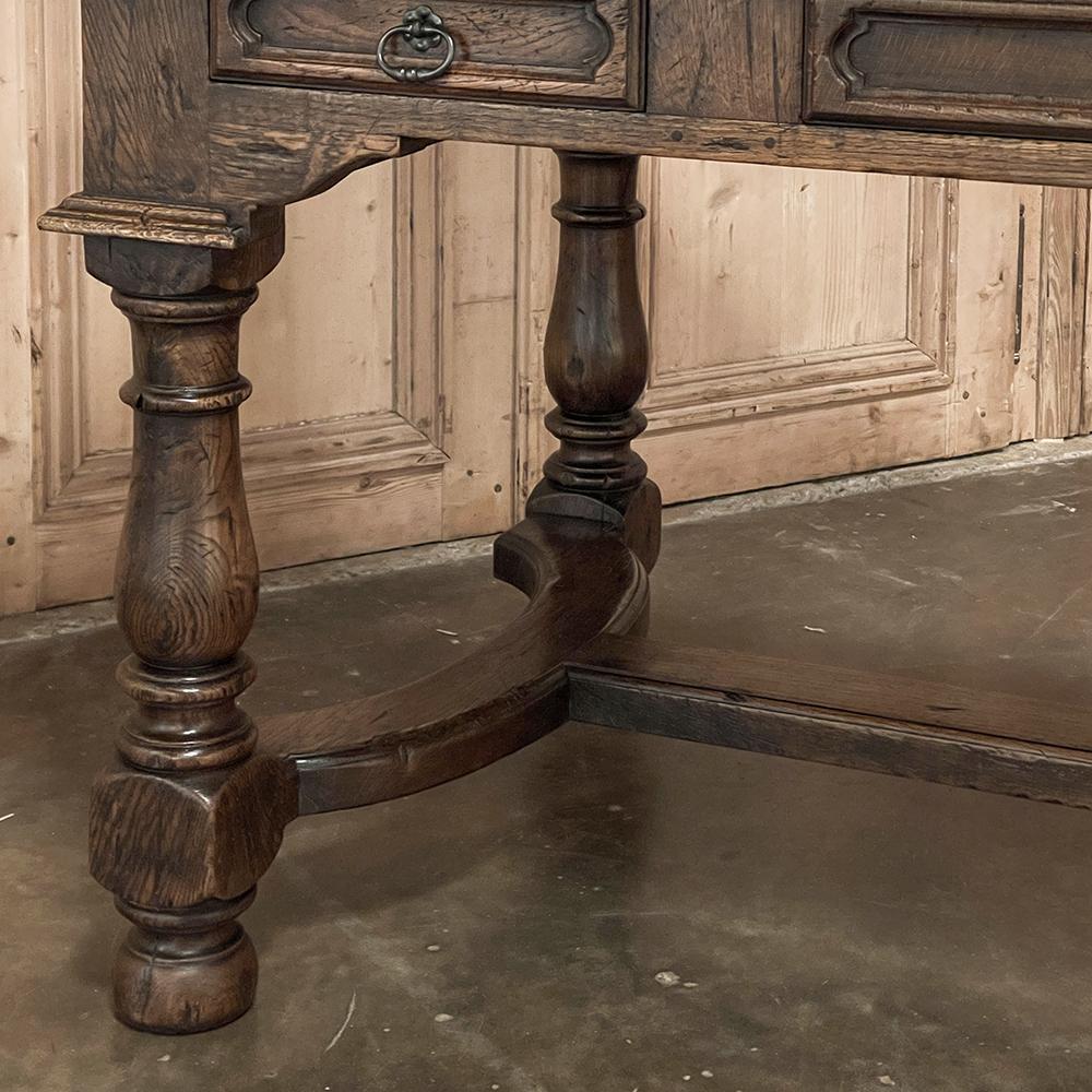 Antique Rustic Country French Desk For Sale 9