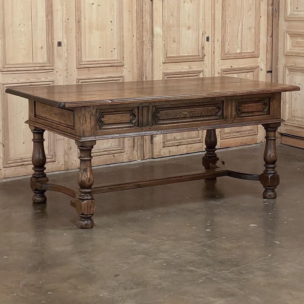 Antique Rustic Country French Desk For Sale 10