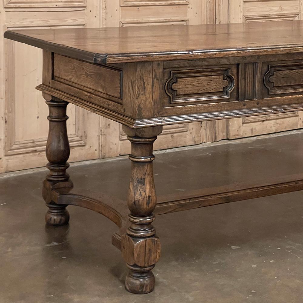 Antique Rustic Country French Desk For Sale 11